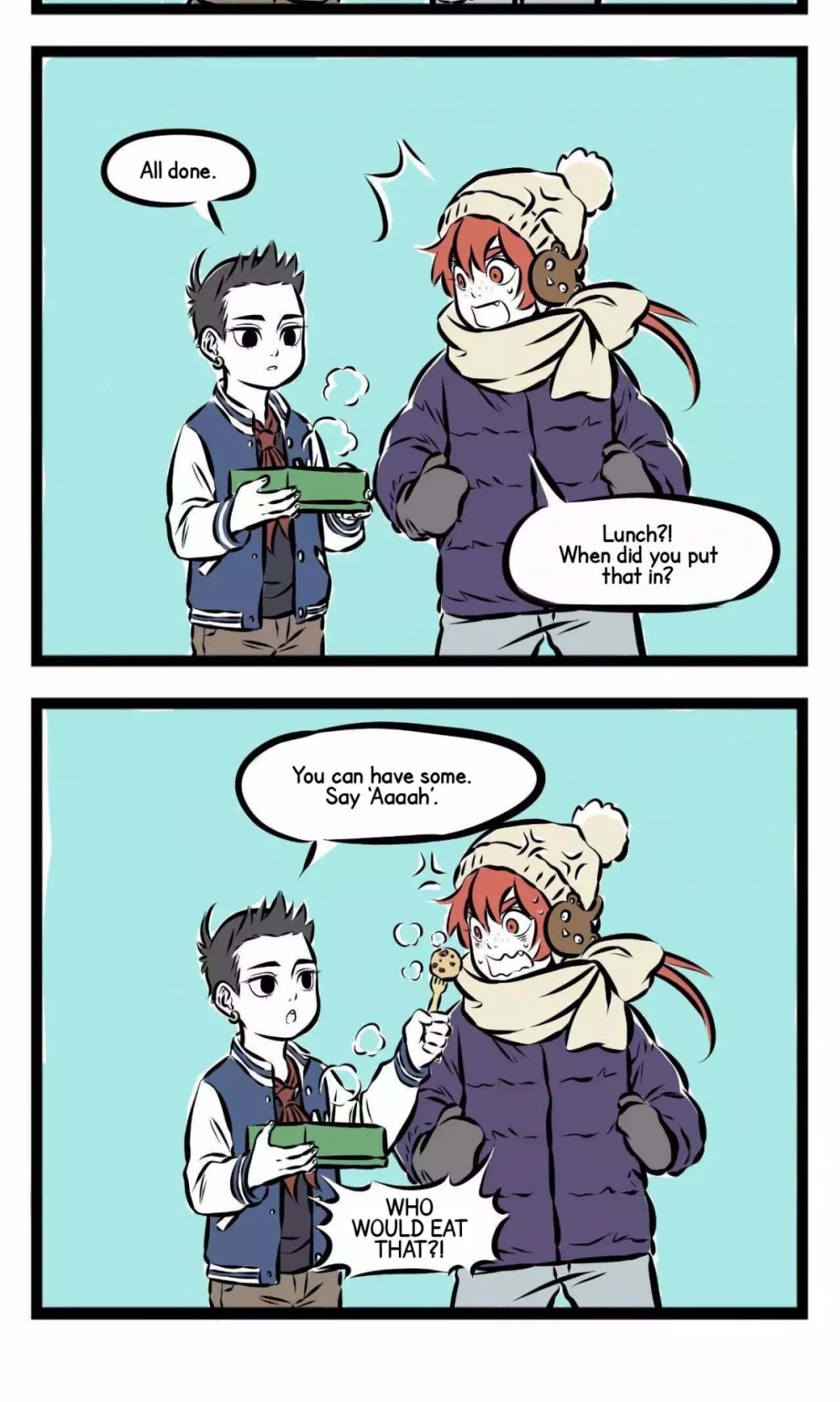 Fei Ren Zai Chapter 161 page 3 - Chapter 161: It's autumn! We can eat stir-fried lotus root slices, stir-fried lotus root sticks, fried lotus root sandwiches, cold-dressed lotus root, braised lotus root, stuffed lotus root, and lotus root soup with ribs.