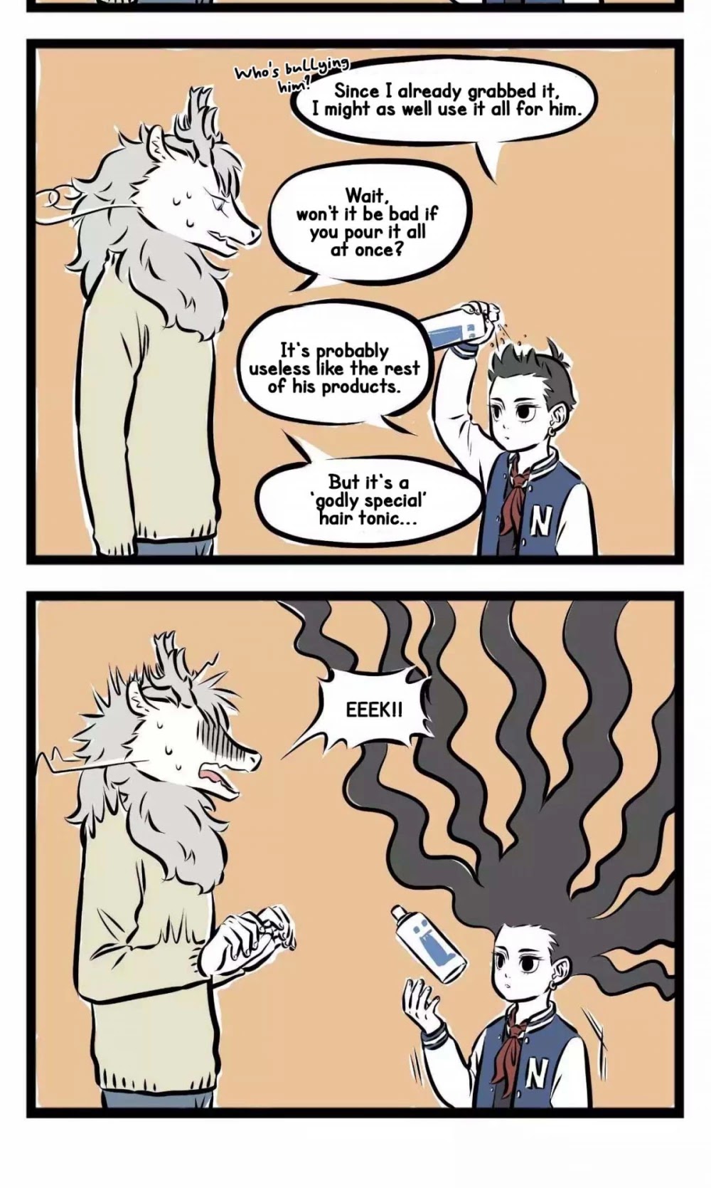 Fei Ren Zai Chapter 171 page 3 - Chapter 171: Add some special effects, and "duang!" It's very bright and soft.