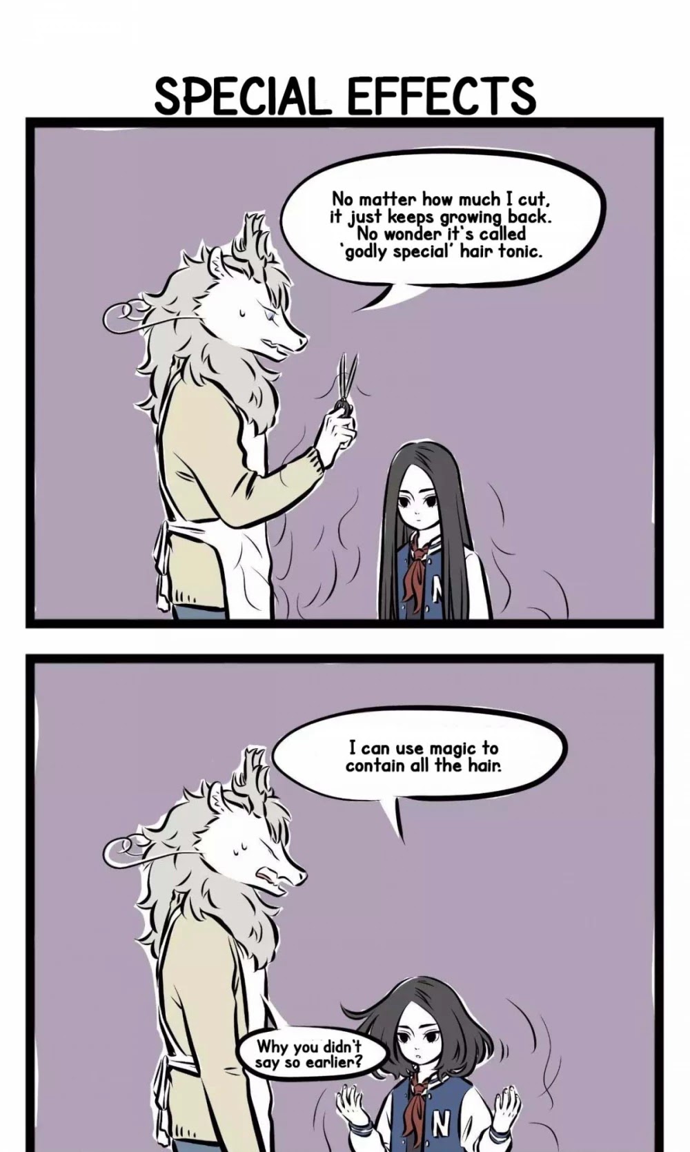 Fei Ren Zai Chapter 171 page 4 - Chapter 171: Add some special effects, and "duang!" It's very bright and soft.