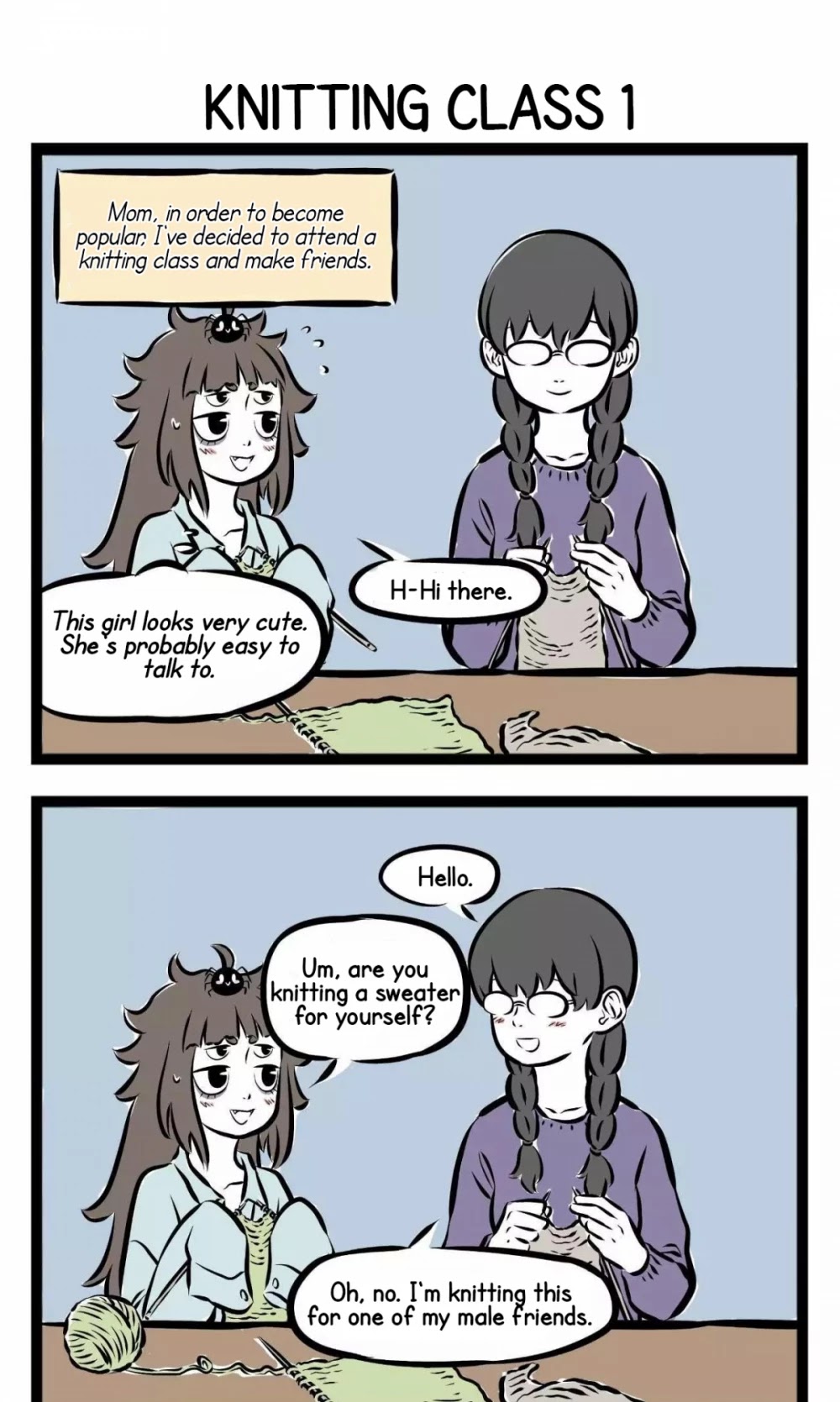 Fei Ren Zai Chapter 179 page 2 - Chapter 179: Knitting isn't easy, but social interaction is harder.