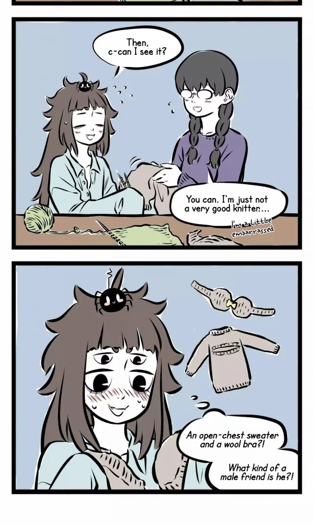 Fei Ren Zai Chapter 179 page 3 - Chapter 179: Knitting isn't easy, but social interaction is harder.