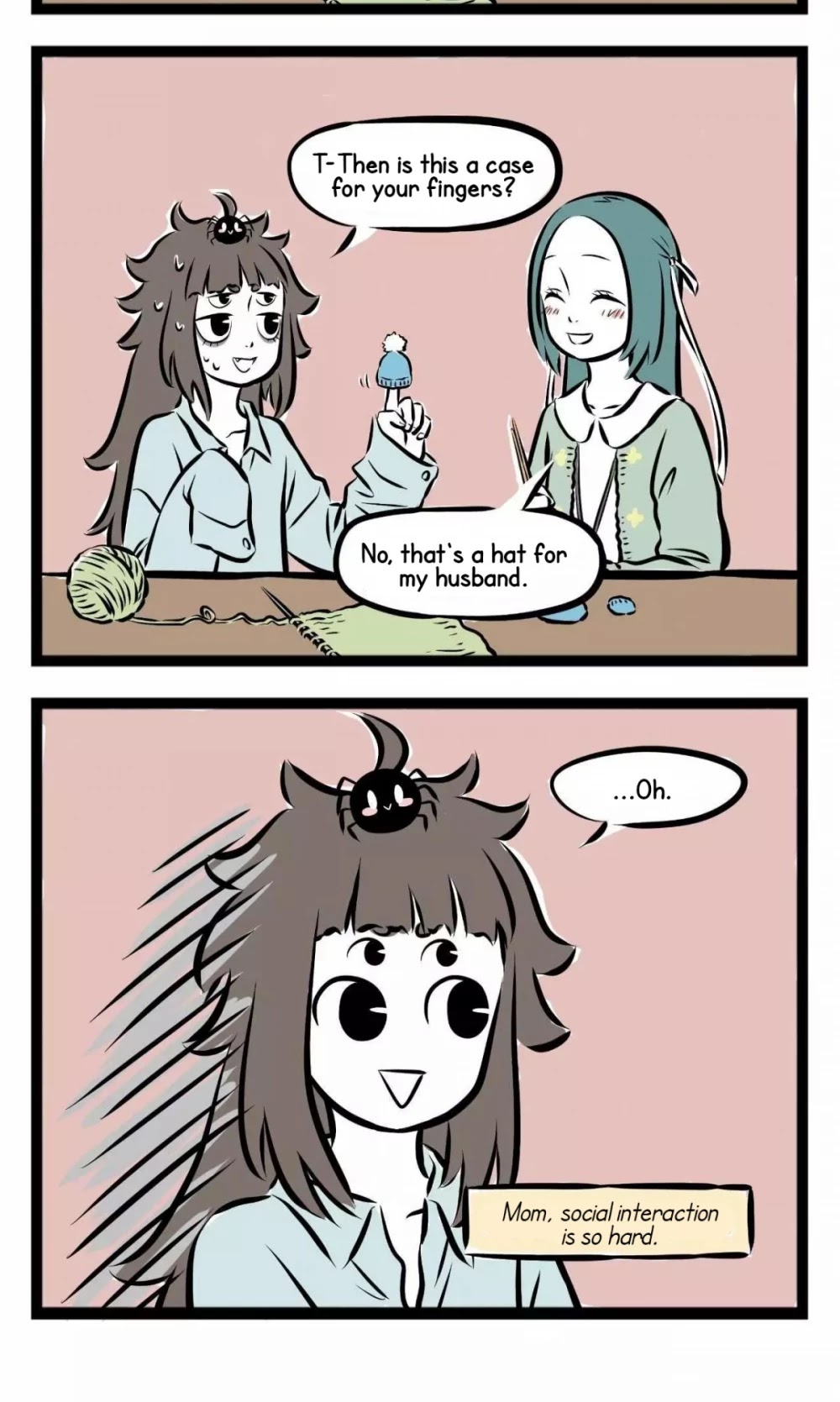 Fei Ren Zai Chapter 179 page 5 - Chapter 179: Knitting isn't easy, but social interaction is harder.