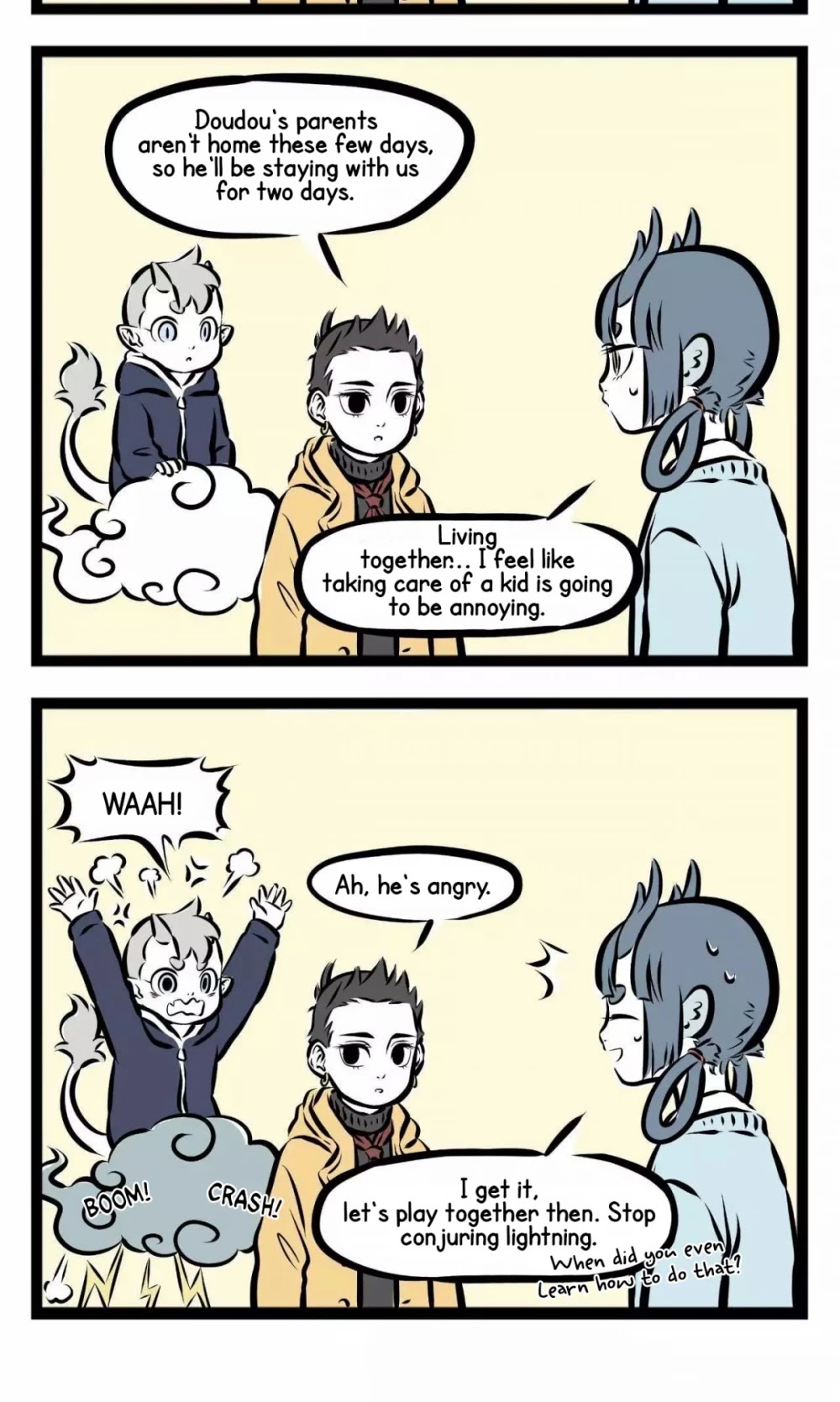 Fei Ren Zai Chapter 180 page 3 - Chapter 180: Don't assume that kids know nothing.