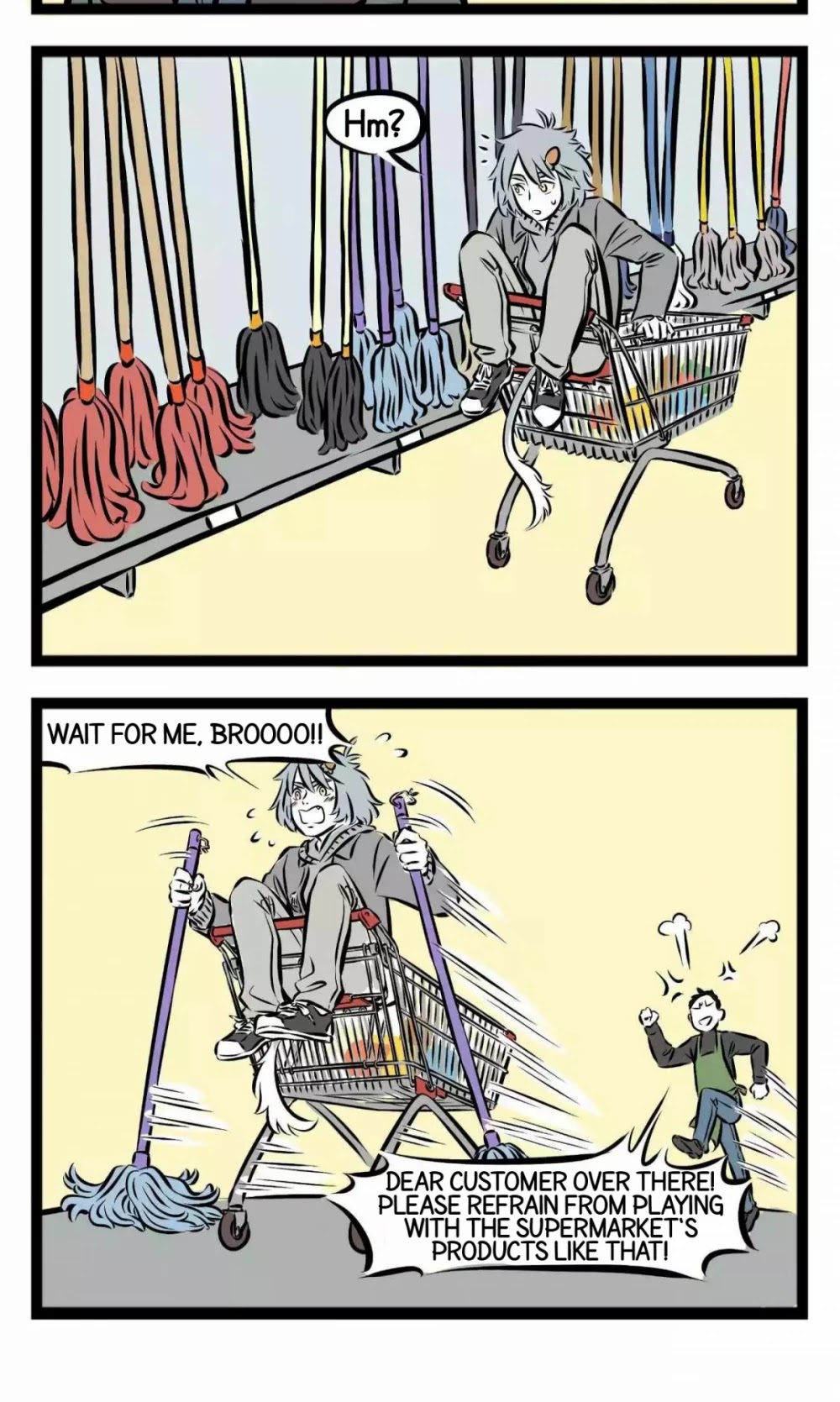 Fei Ren Zai Chapter 186 page 5 - Chapter 186: Shopping Carts, an Everyday Civilian Vehicle