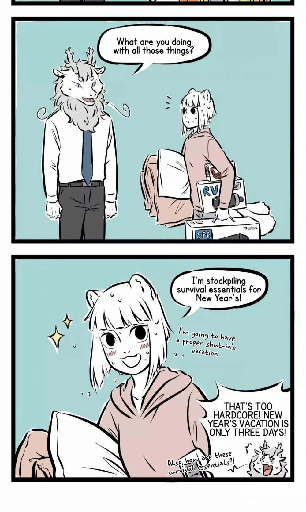 Fei Ren Zai Chapter 189 page 3 - Chapter 189: It'd be great if New Year's vacation started today
