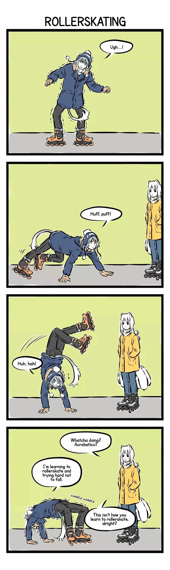 Fei Ren Zai Chapter 190 page 2 - Chapter 190: Apparently Figure Rollerskating is Popular Now.