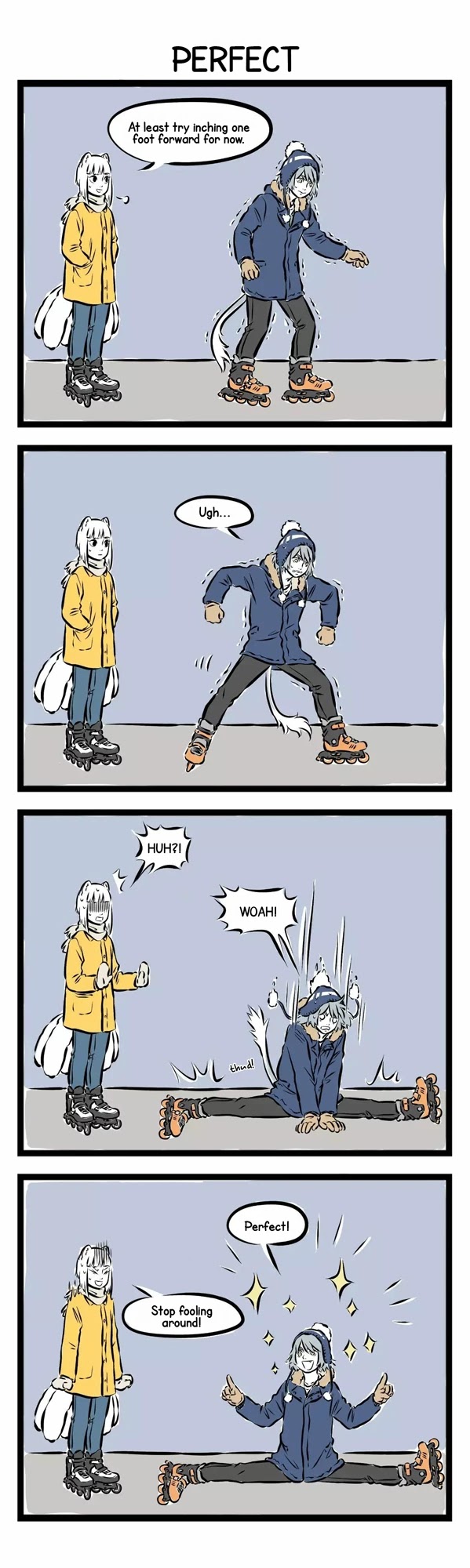 Fei Ren Zai Chapter 190 page 3 - Chapter 190: Apparently Figure Rollerskating is Popular Now.