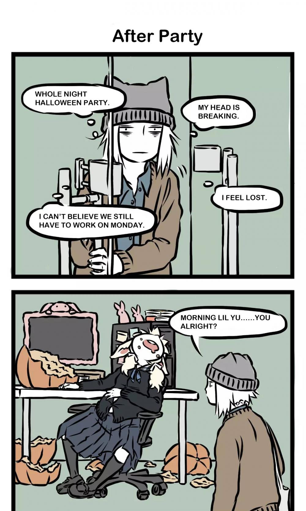 Fei Ren Zai Chapter 26 page 3 - Chapter 26: Monday and Dog