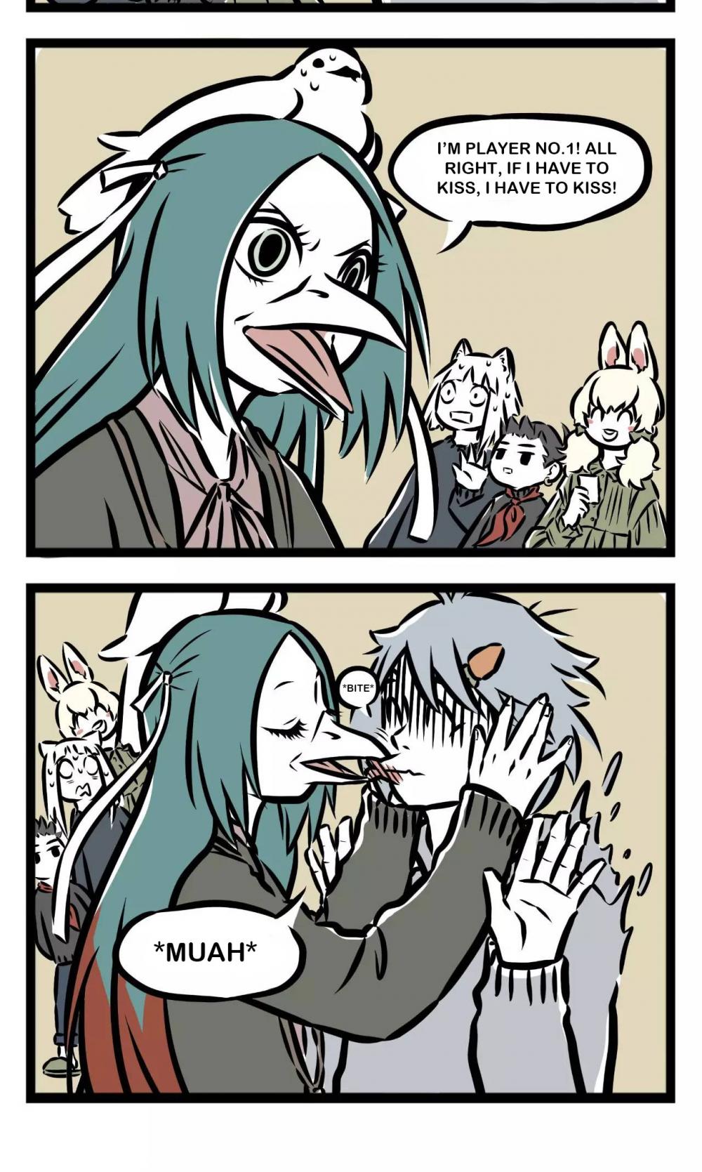 Fei Ren Zai Chapter 50 page 5 - Chapter 50: It's Time for Drinking Alcohol, Eating Meat, and Killing-People-by-the-way's New Year's Day