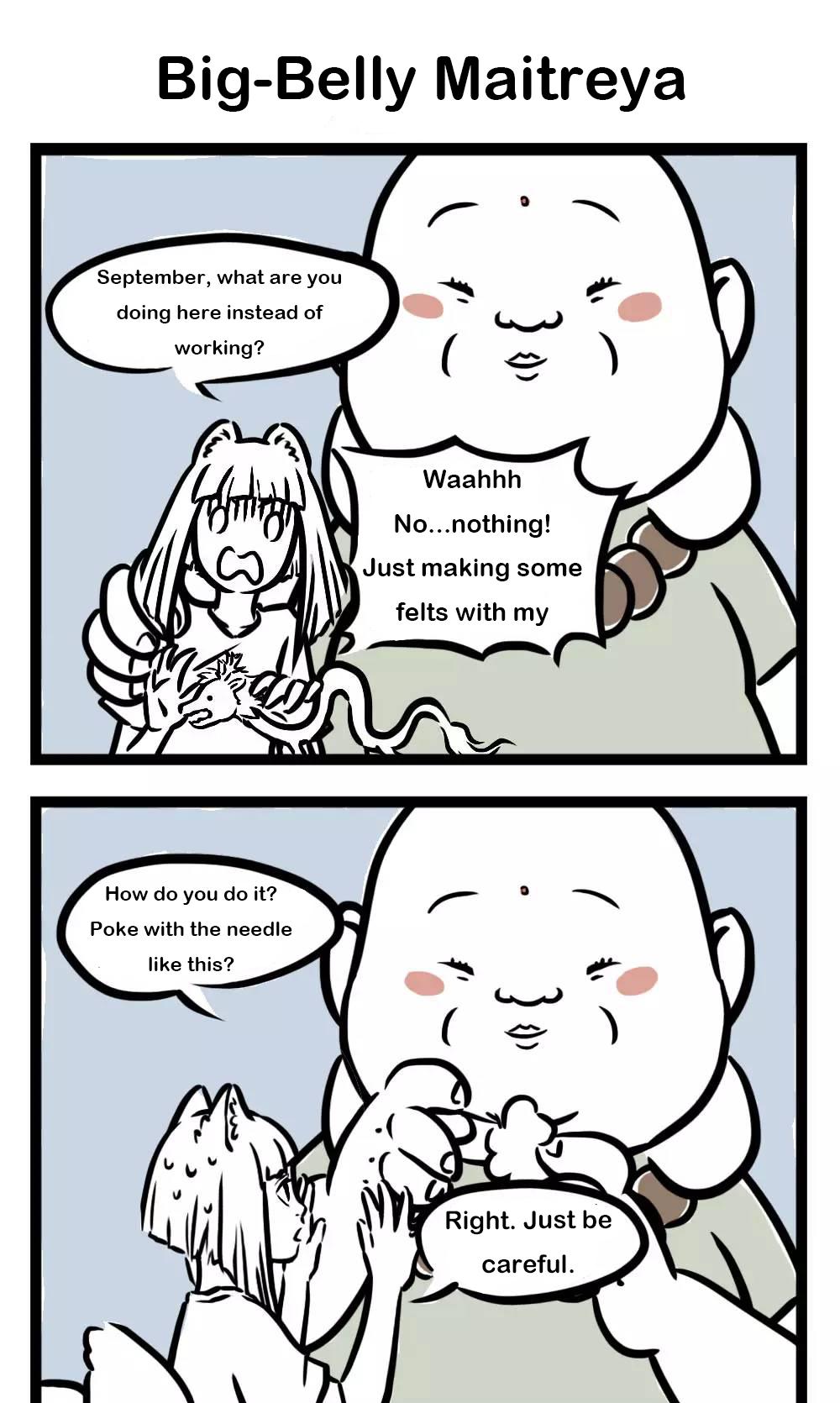 Fei Ren Zai Chapter 6 page 3 - Chapter 6: While slacking, please pay attention to your back