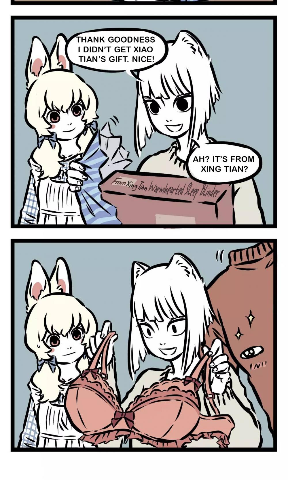 Fei Ren Zai Chapter 65 page 3 - Chapter 65: The Fun (Shock) of Exchanging Gifts Happens at the Moment We Open Them