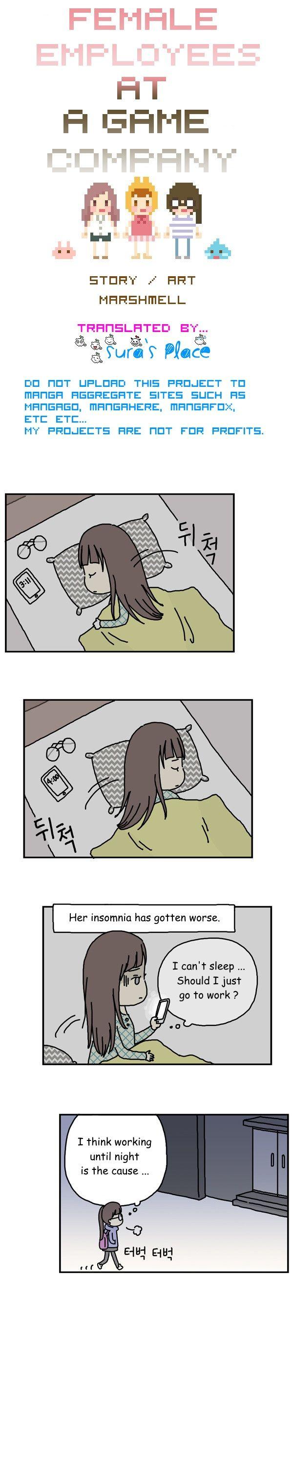 Female Employees at a Game Company Chapter 11 page 1 - Chapter 11
