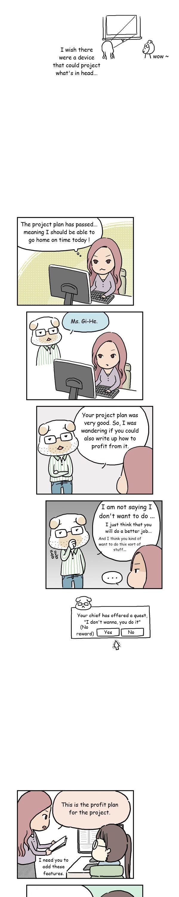 Female Employees at a Game Company Chapter 2 page 3 - Chapter 2