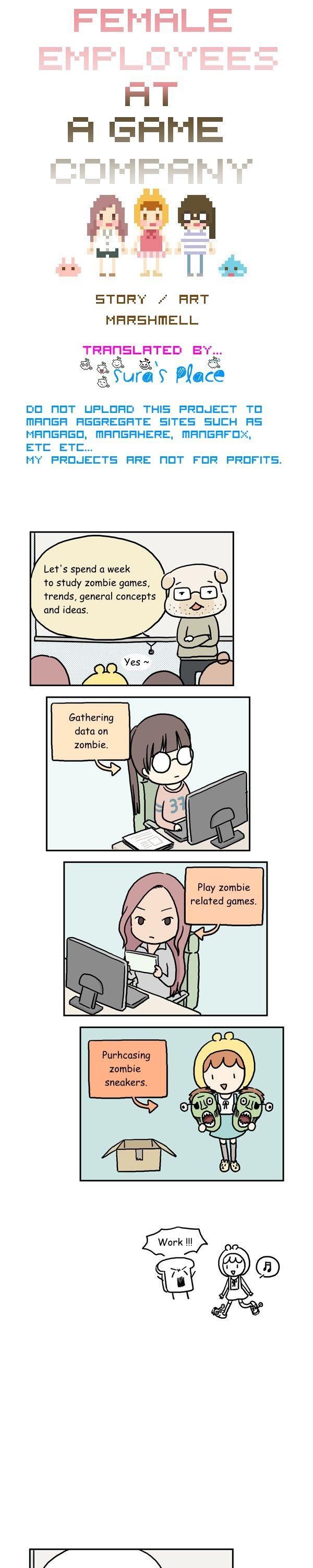 Female Employees at a Game Company Chapter 5 page 1 - Chapter 5