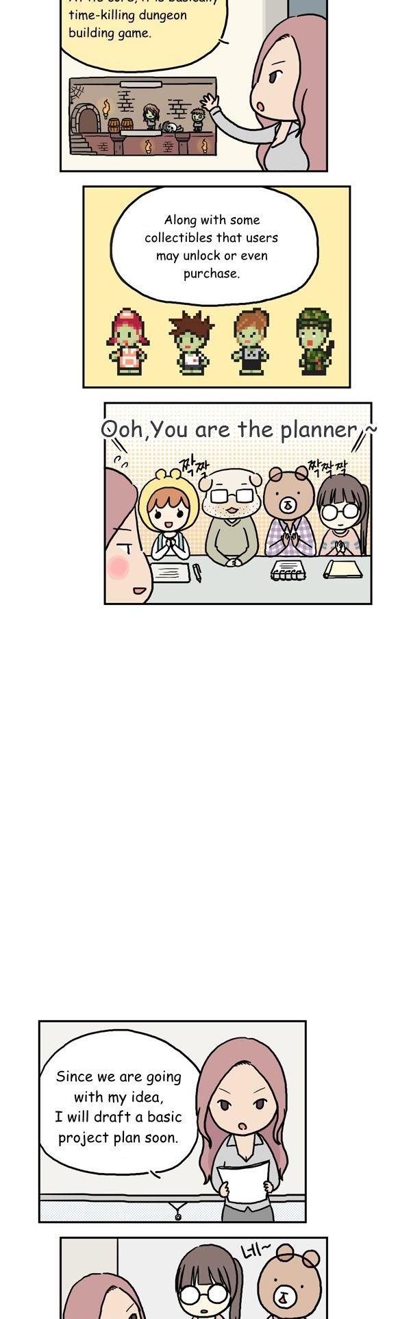 Female Employees at a Game Company Chapter 5 page 4 - Chapter 5