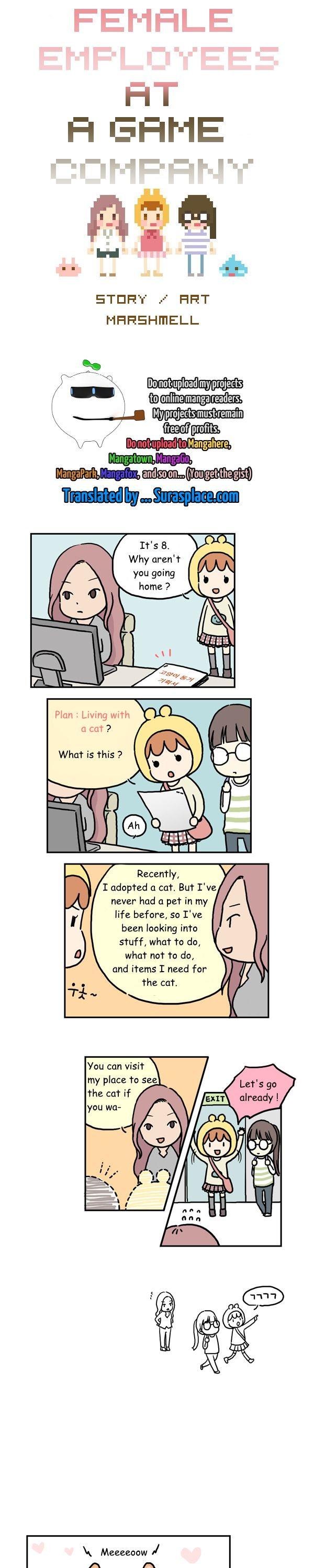Female Employees at a Game Company Chapter 8 page 1 - Chapter 8