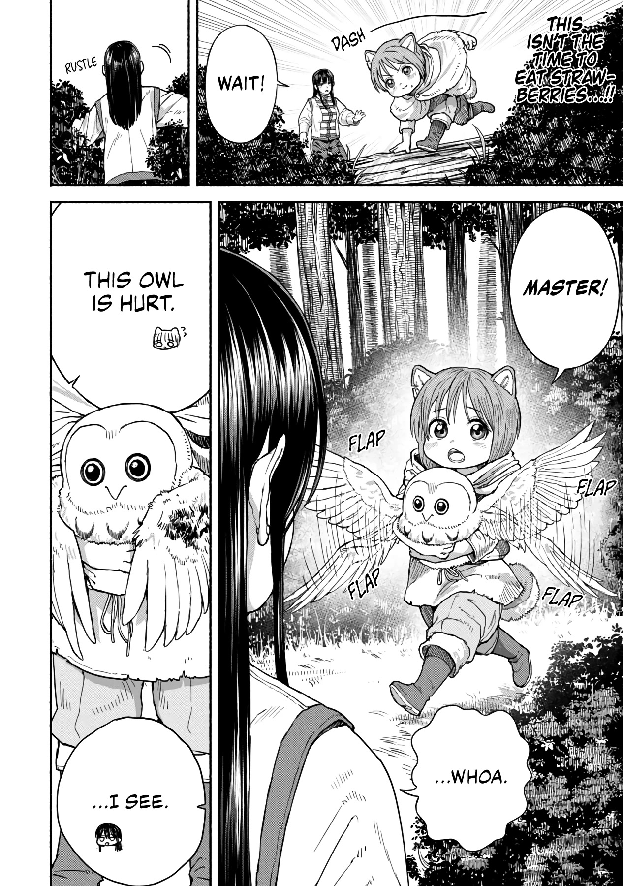 Female Knight and the Kemonomimi Child Chapter 10 page 2 - Chapter 10: Pet Owl