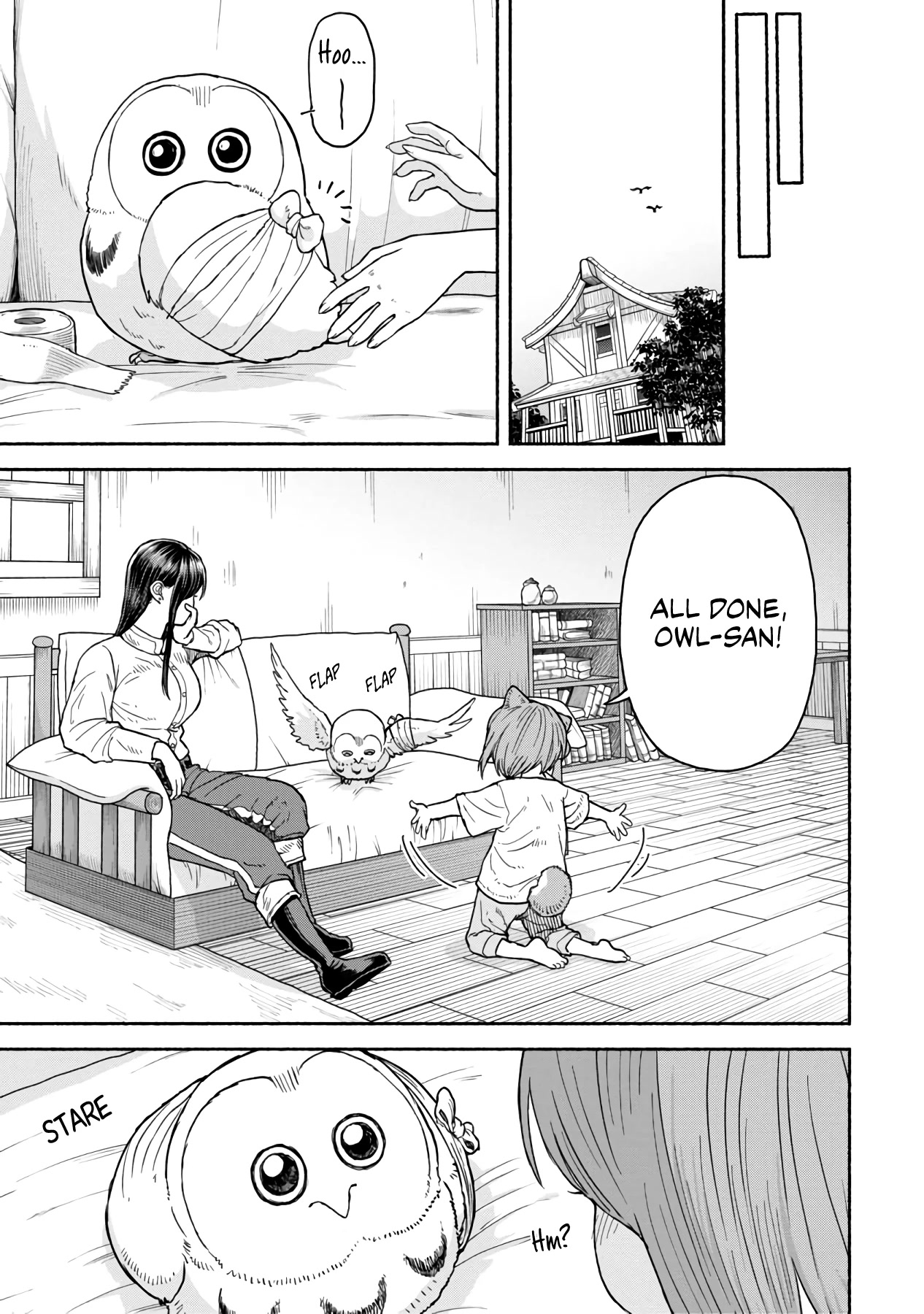 Female Knight and the Kemonomimi Child Chapter 10 page 3 - Chapter 10: Pet Owl