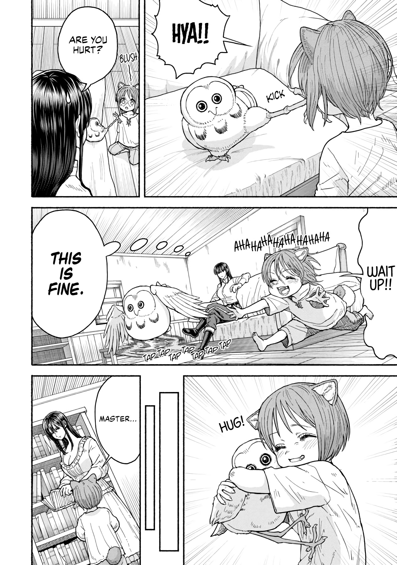Female Knight and the Kemonomimi Child Chapter 10 page 4 - Chapter 10: Pet Owl