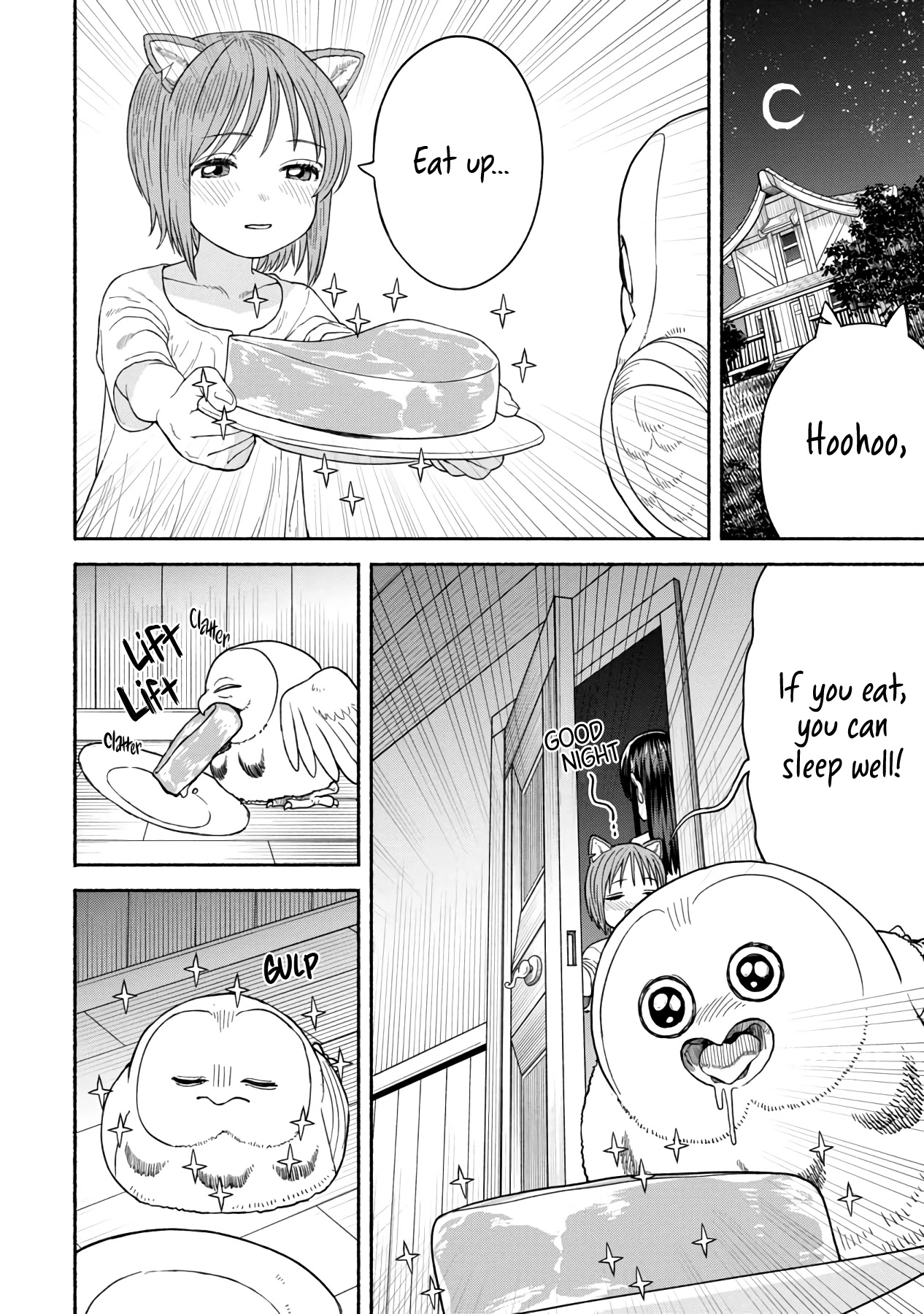 Female Knight and the Kemonomimi Child Chapter 10 page 8 - Chapter 10: Pet Owl