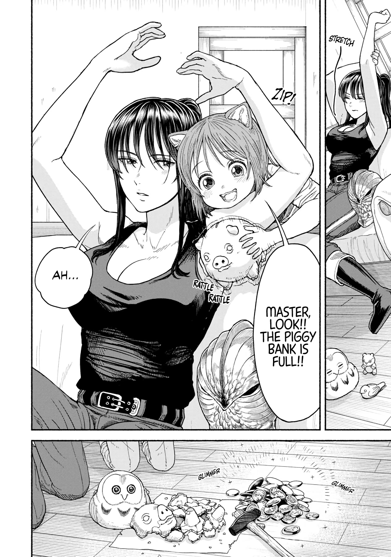 Female Knight and the Kemonomimi Child Chapter 11 page 1 - Chapter 11: Shopping Alone