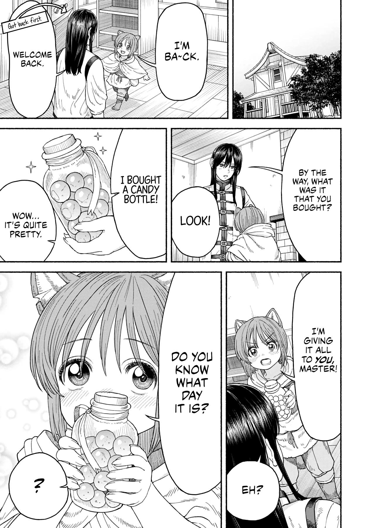 Female Knight and the Kemonomimi Child Chapter 11 page 10 - Chapter 11: Shopping Alone