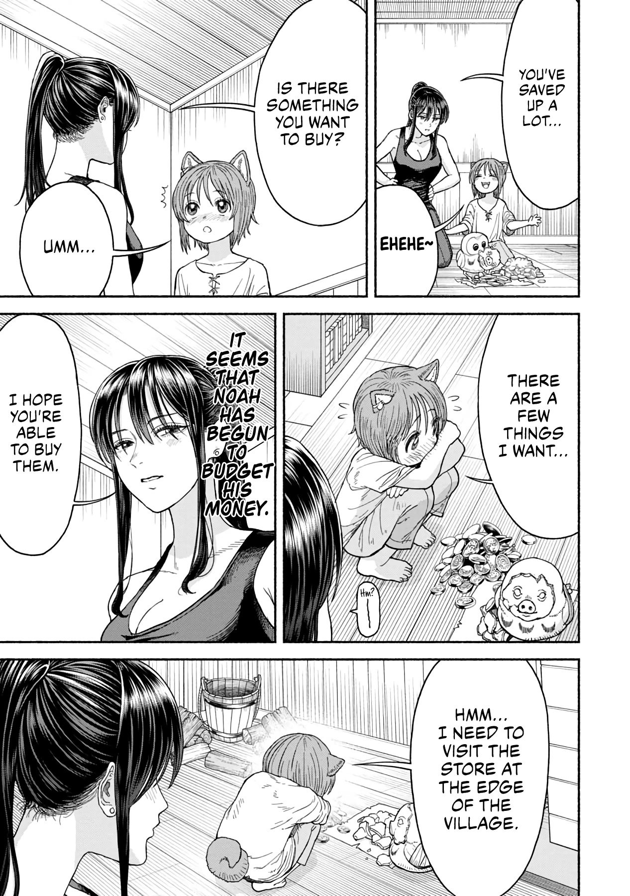 Female Knight and the Kemonomimi Child Chapter 11 page 2 - Chapter 11: Shopping Alone
