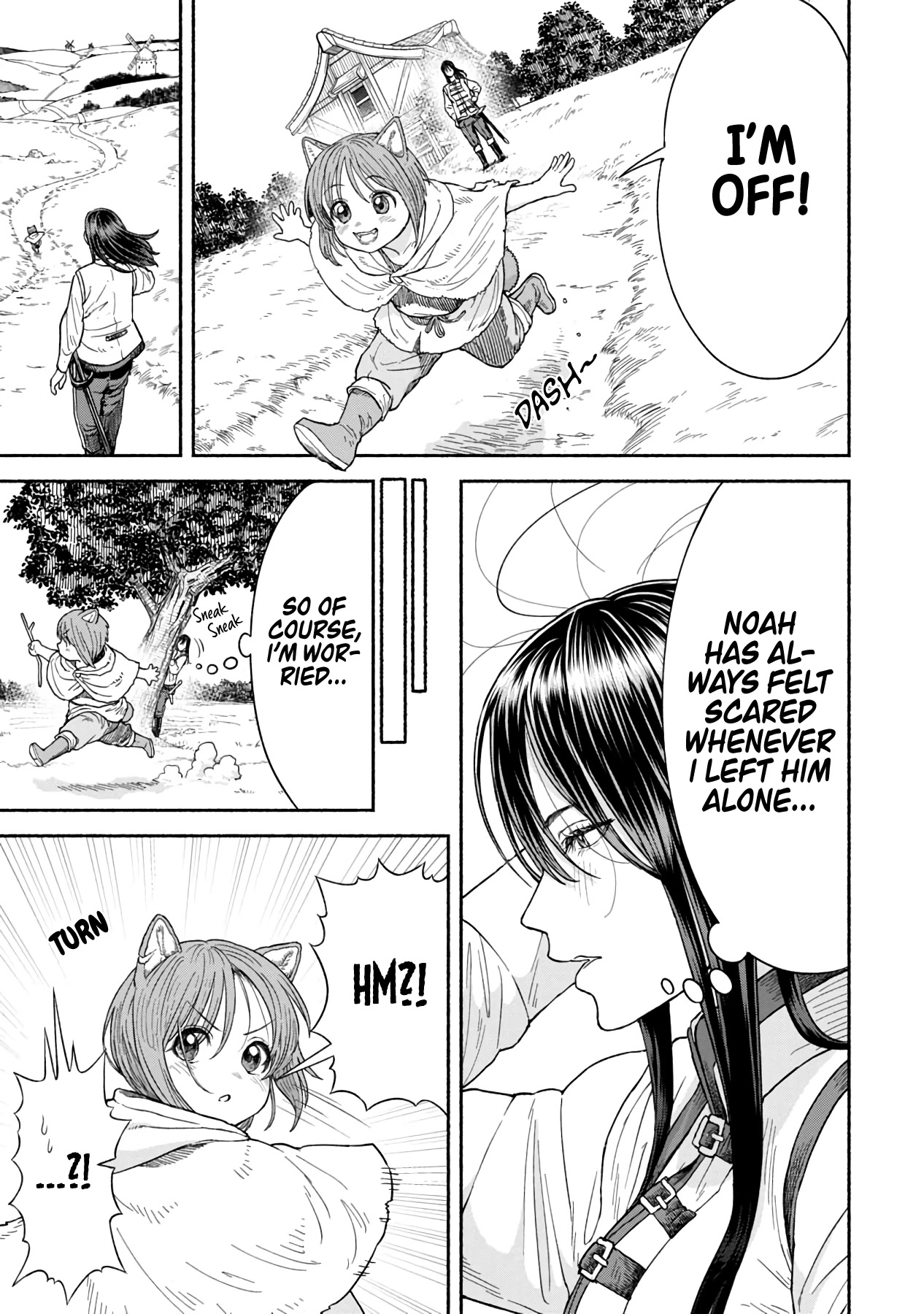 Female Knight and the Kemonomimi Child Chapter 11 page 4 - Chapter 11: Shopping Alone