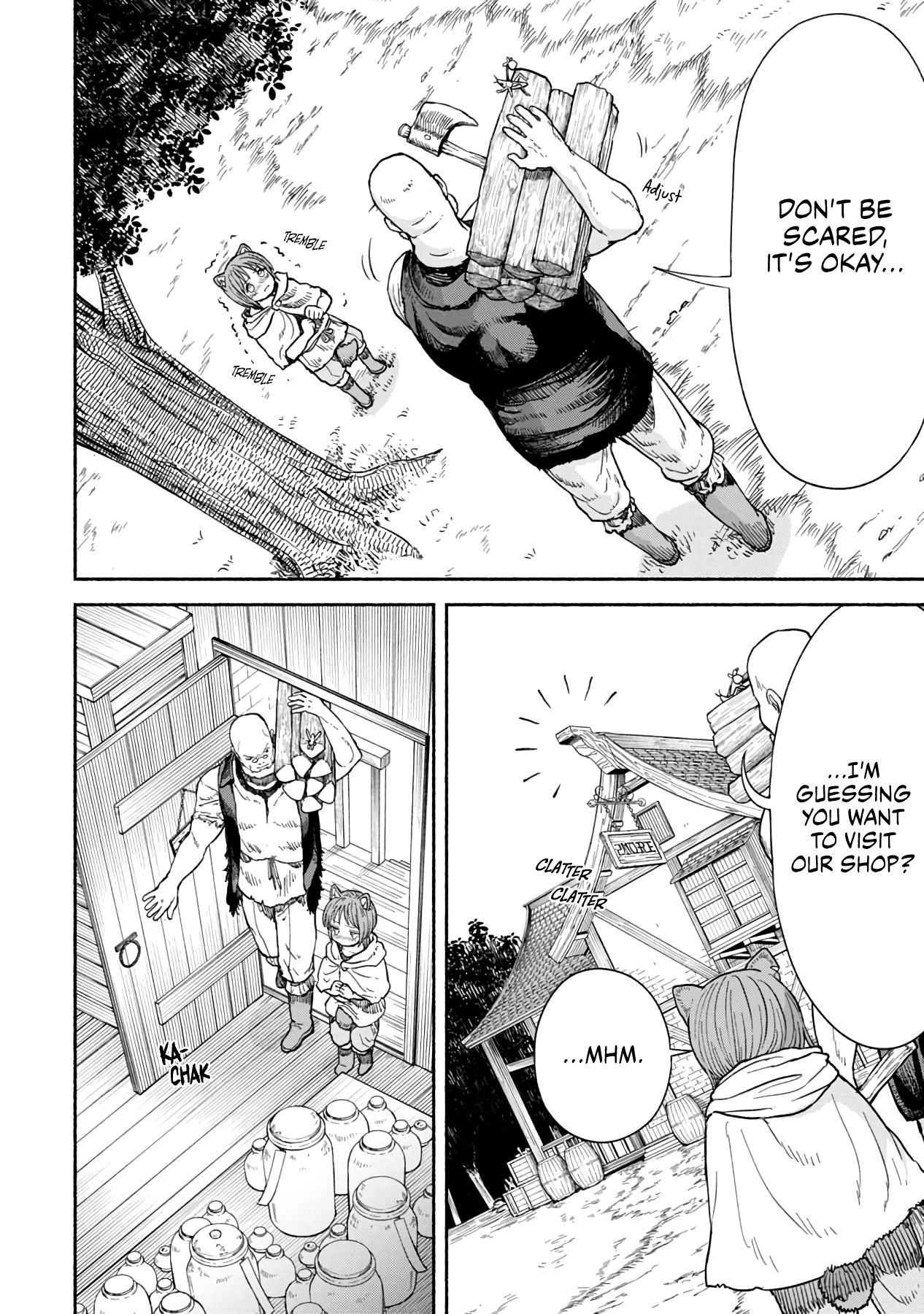 Female Knight and the Kemonomimi Child Chapter 11 page 7 - Chapter 11: Shopping Alone