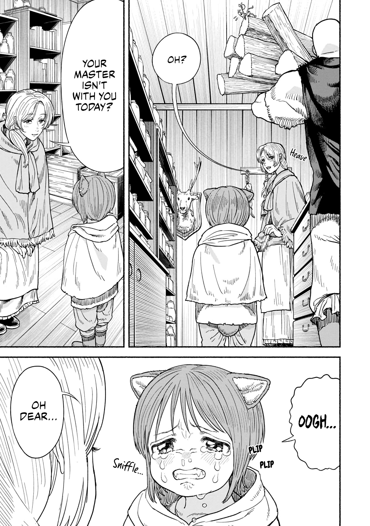 Female Knight and the Kemonomimi Child Chapter 11 page 8 - Chapter 11: Shopping Alone