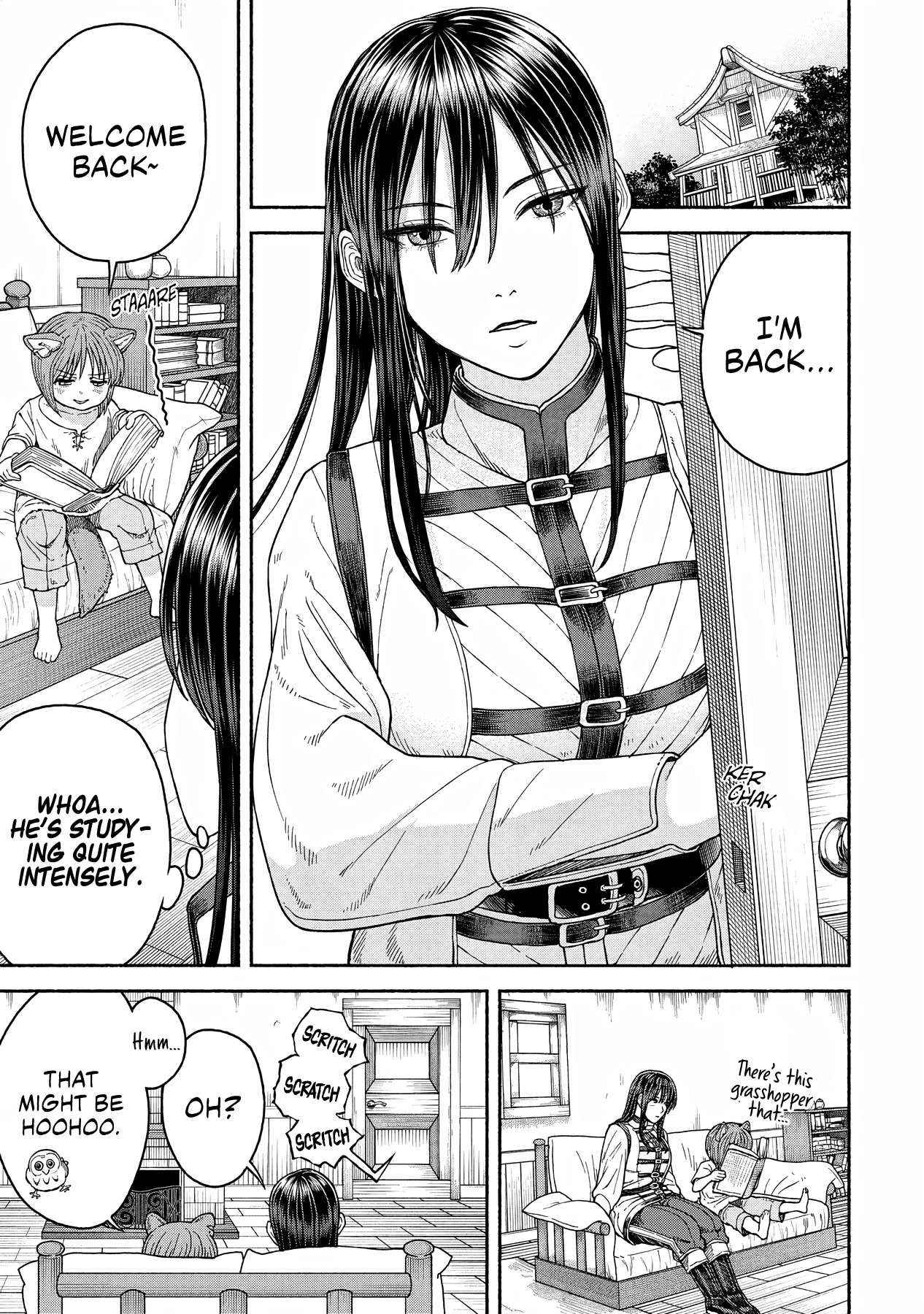 Female Knight and the Kemonomimi Child Chapter 13 page 1 - Chapter 13: 2 Masters!?