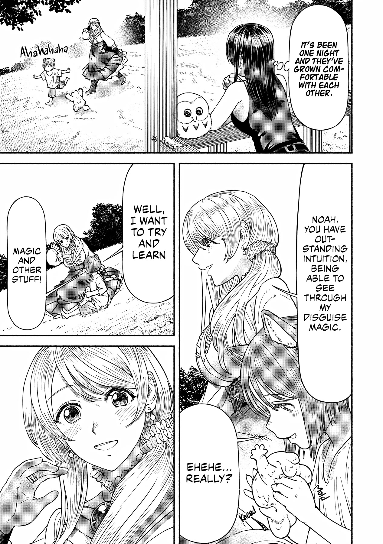 Female Knight and the Kemonomimi Child Chapter 13 page 11 - Chapter 13: 2 Masters!?