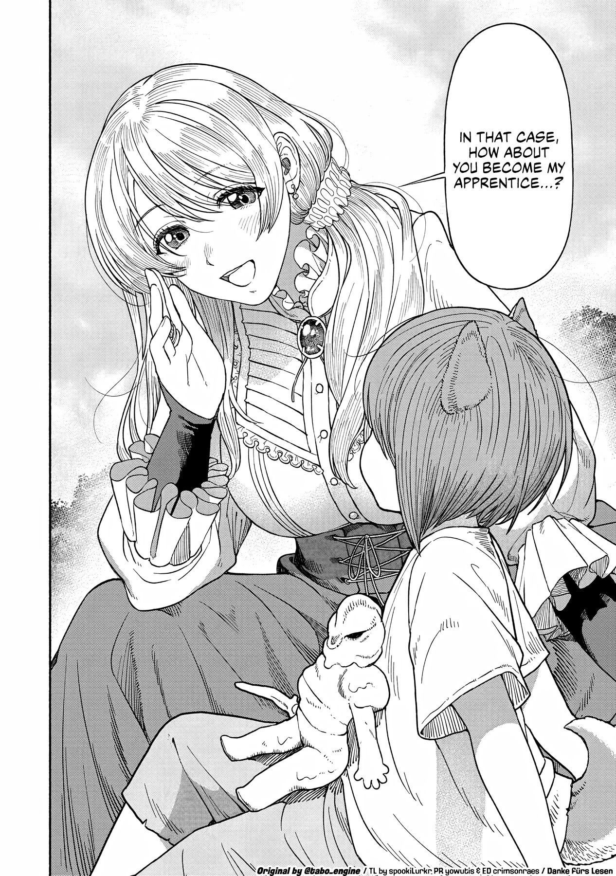 Female Knight and the Kemonomimi Child Chapter 13 page 12 - Chapter 13: 2 Masters!?