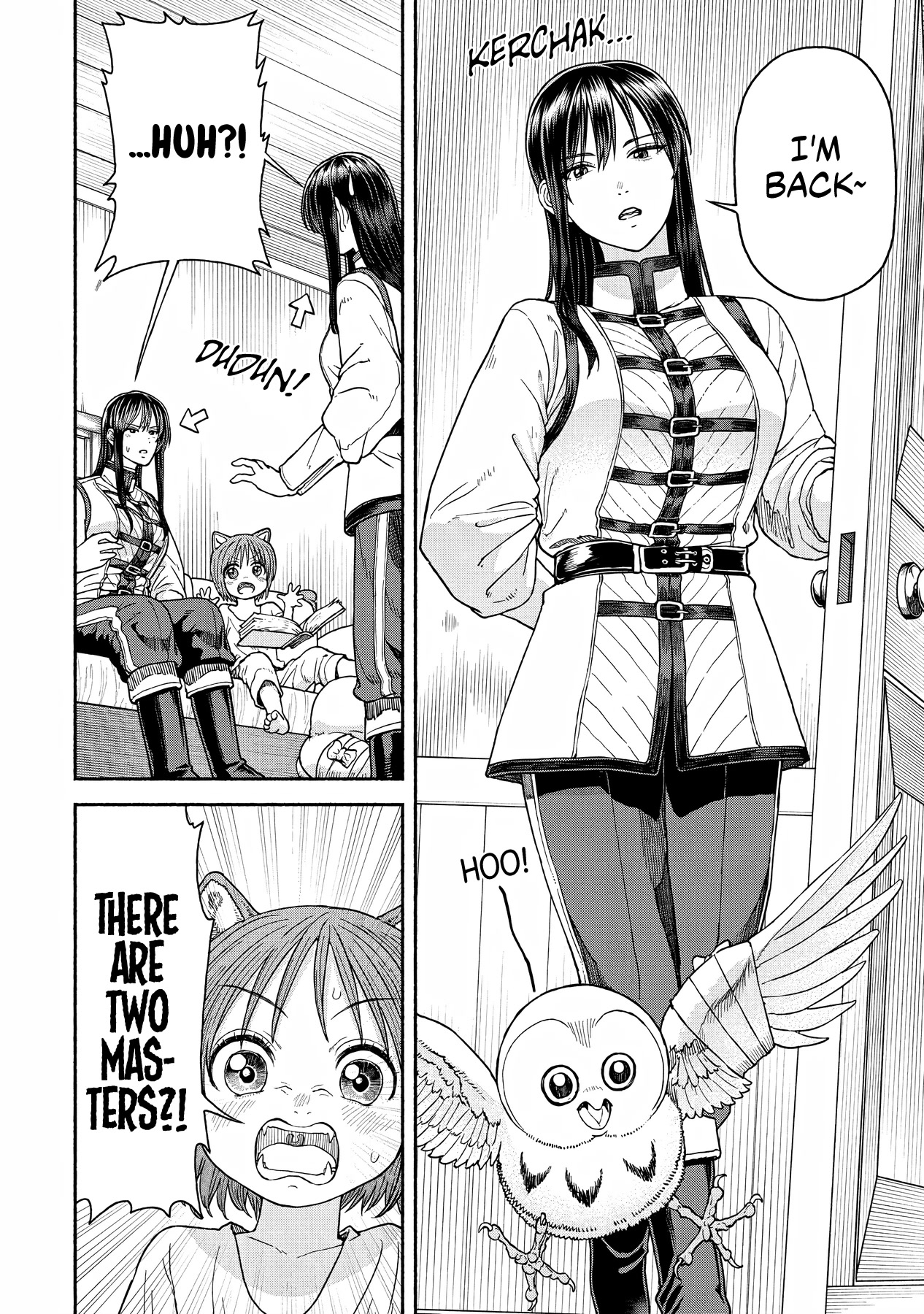 Female Knight and the Kemonomimi Child Chapter 13 page 2 - Chapter 13: 2 Masters!?