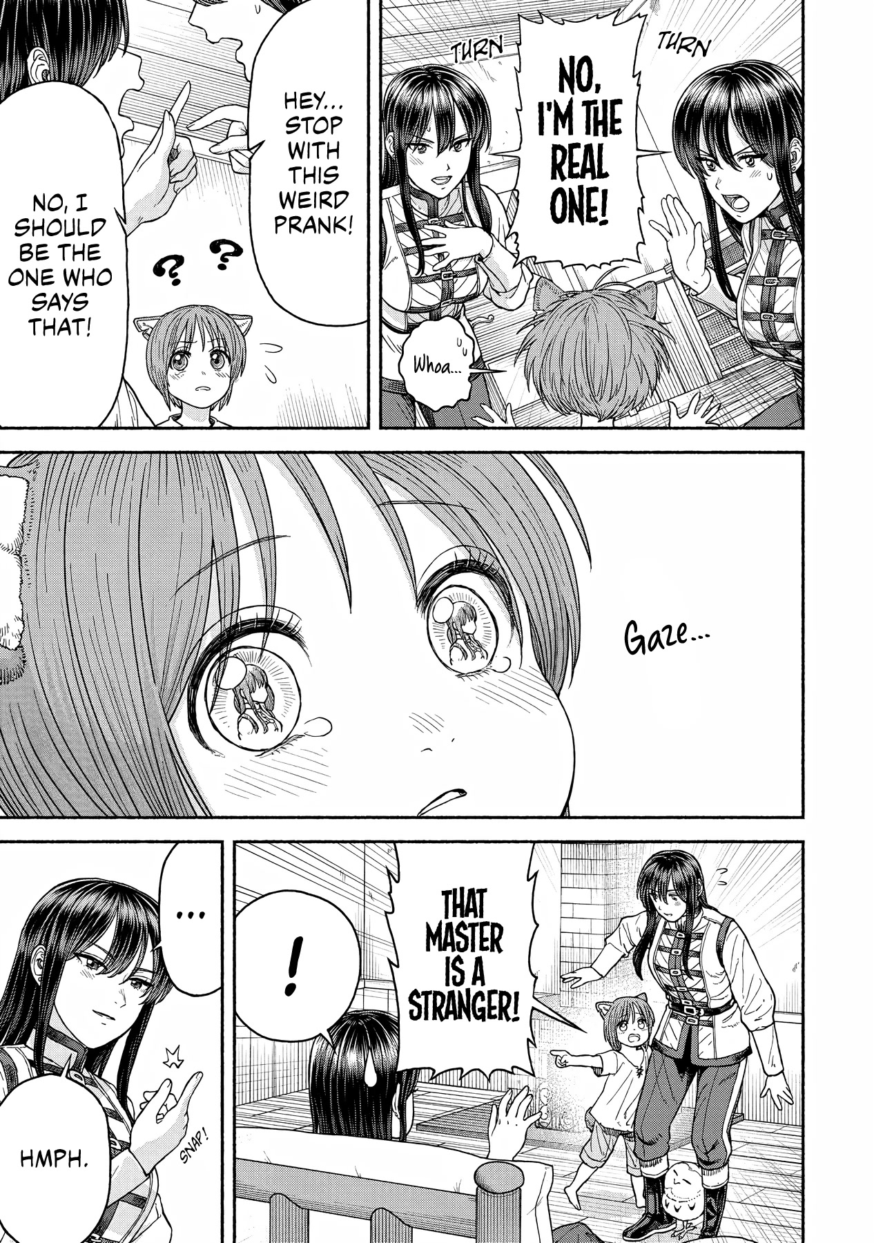 Female Knight and the Kemonomimi Child Chapter 13 page 3 - Chapter 13: 2 Masters!?