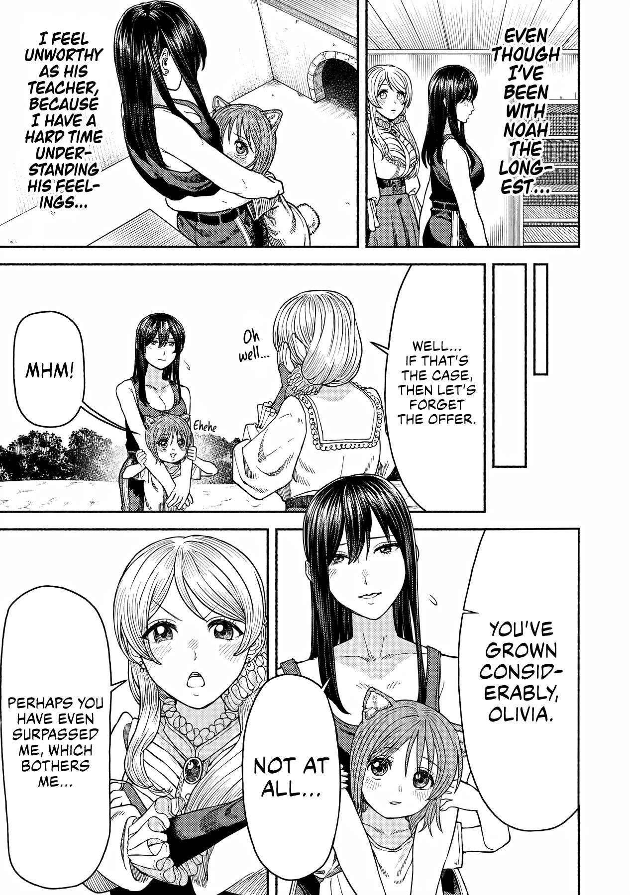 Female Knight and the Kemonomimi Child Chapter 14 page 10 - Chapter 14: Apprentice's Feelings