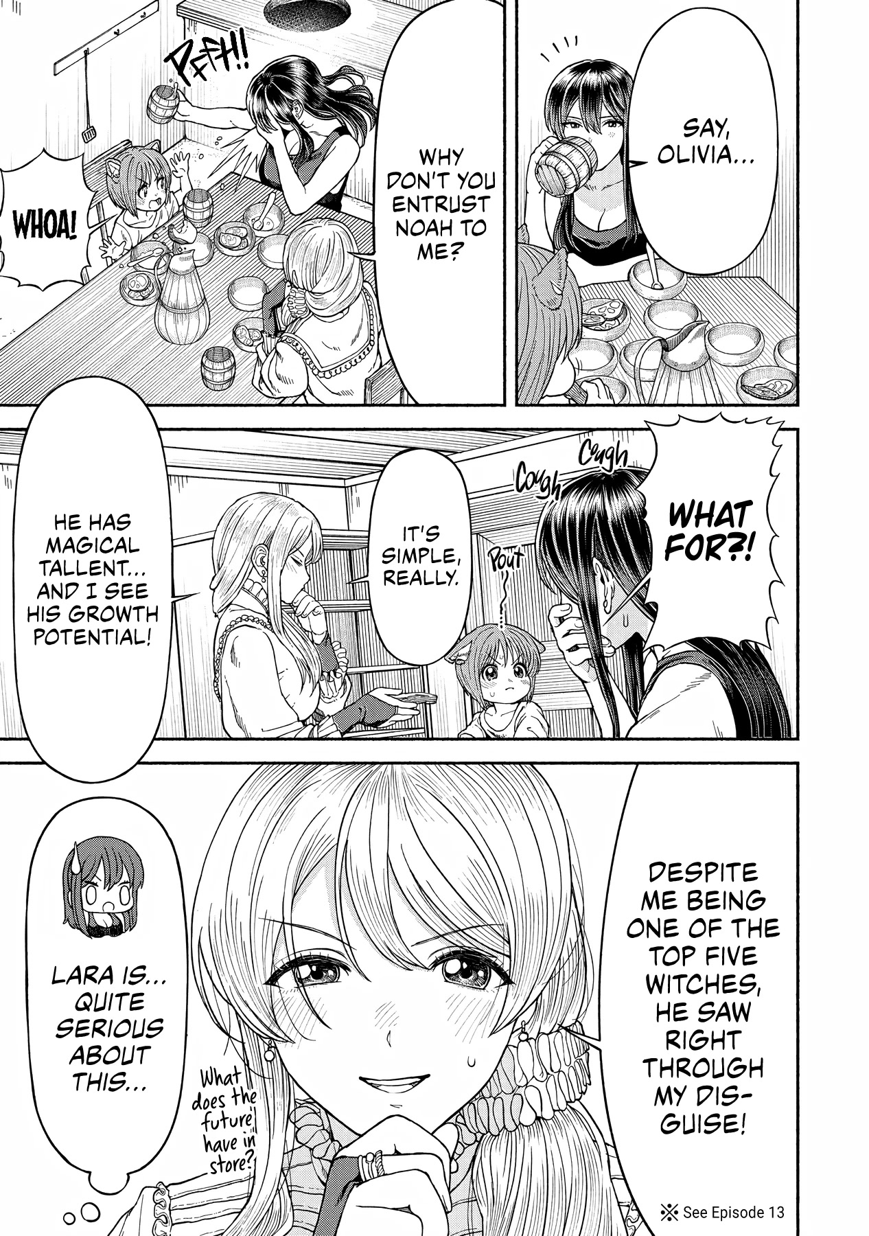 Female Knight and the Kemonomimi Child Chapter 14 page 2 - Chapter 14: Apprentice's Feelings