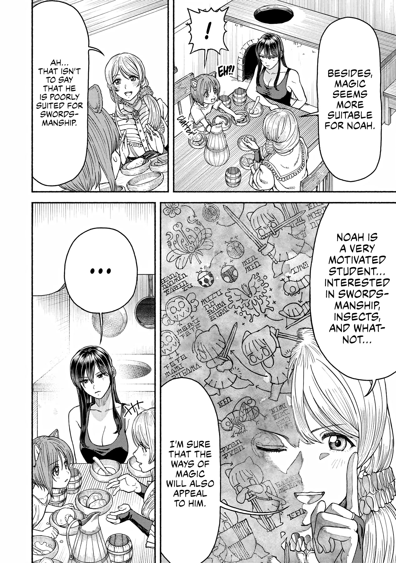 Female Knight and the Kemonomimi Child Chapter 14 page 3 - Chapter 14: Apprentice's Feelings