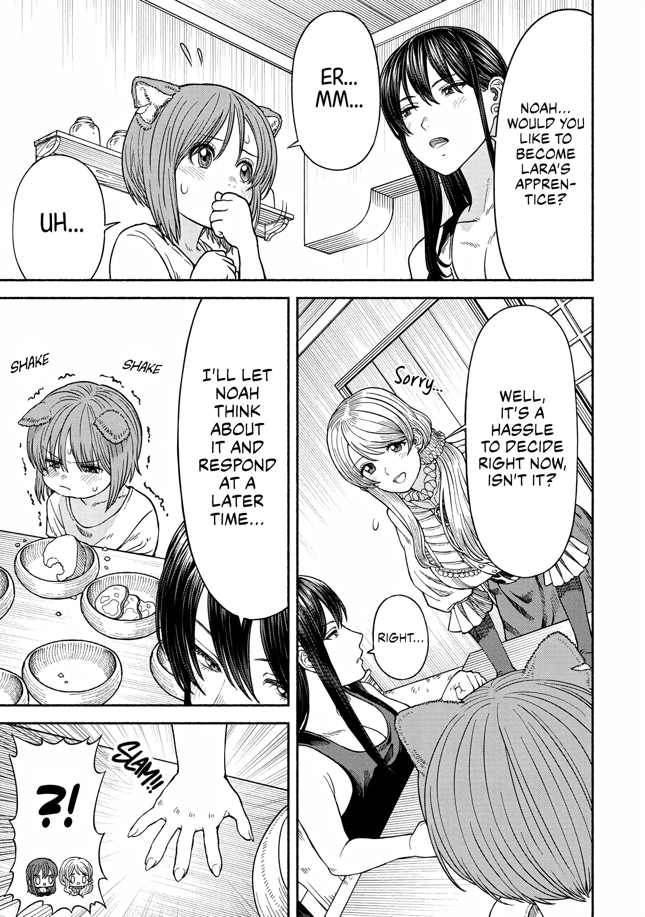 Female Knight and the Kemonomimi Child Chapter 14 page 6 - Chapter 14: Apprentice's Feelings