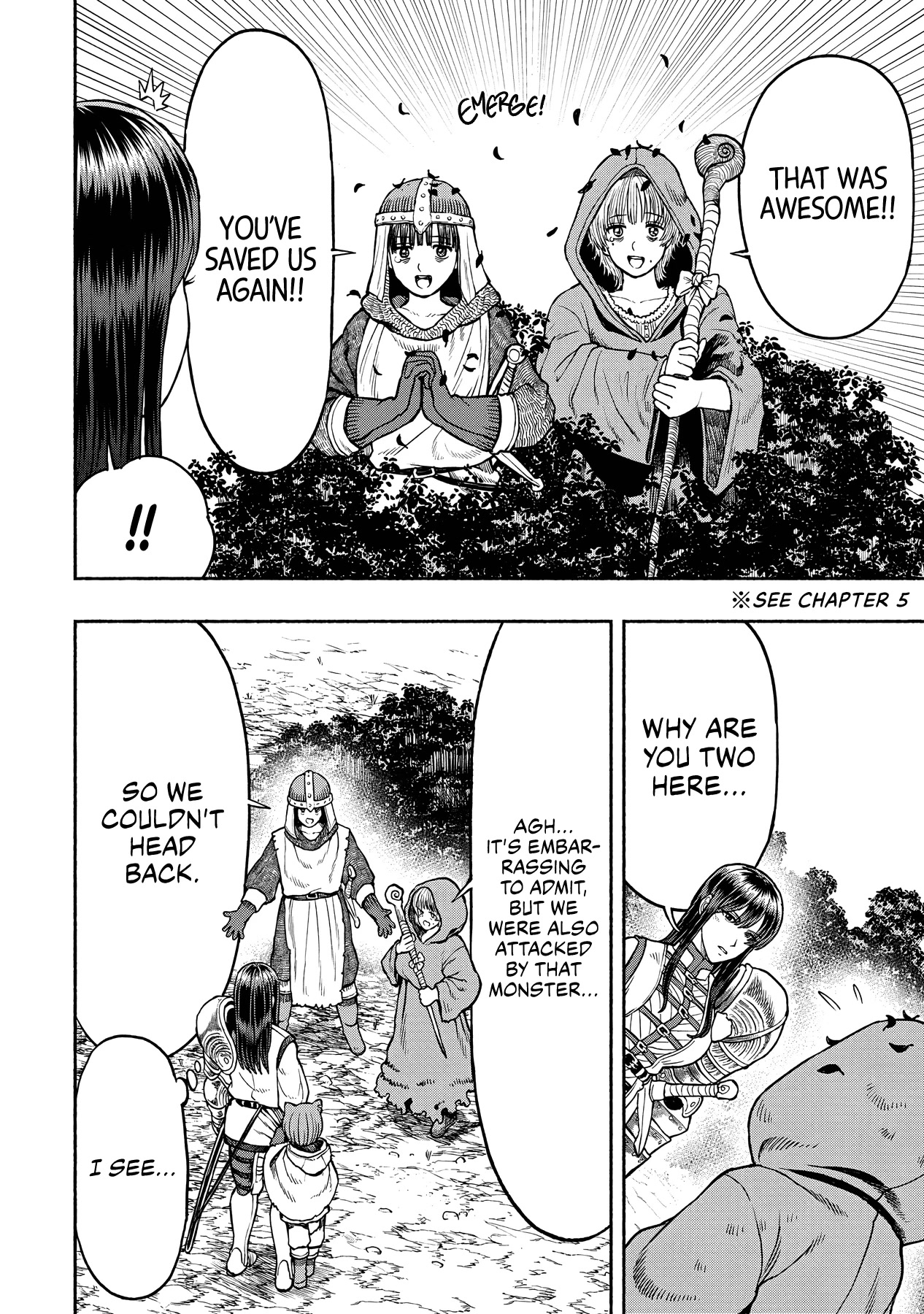 Female Knight and the Kemonomimi Child Chapter 16 page 11 - Chapter 16: Roaming Skeletons