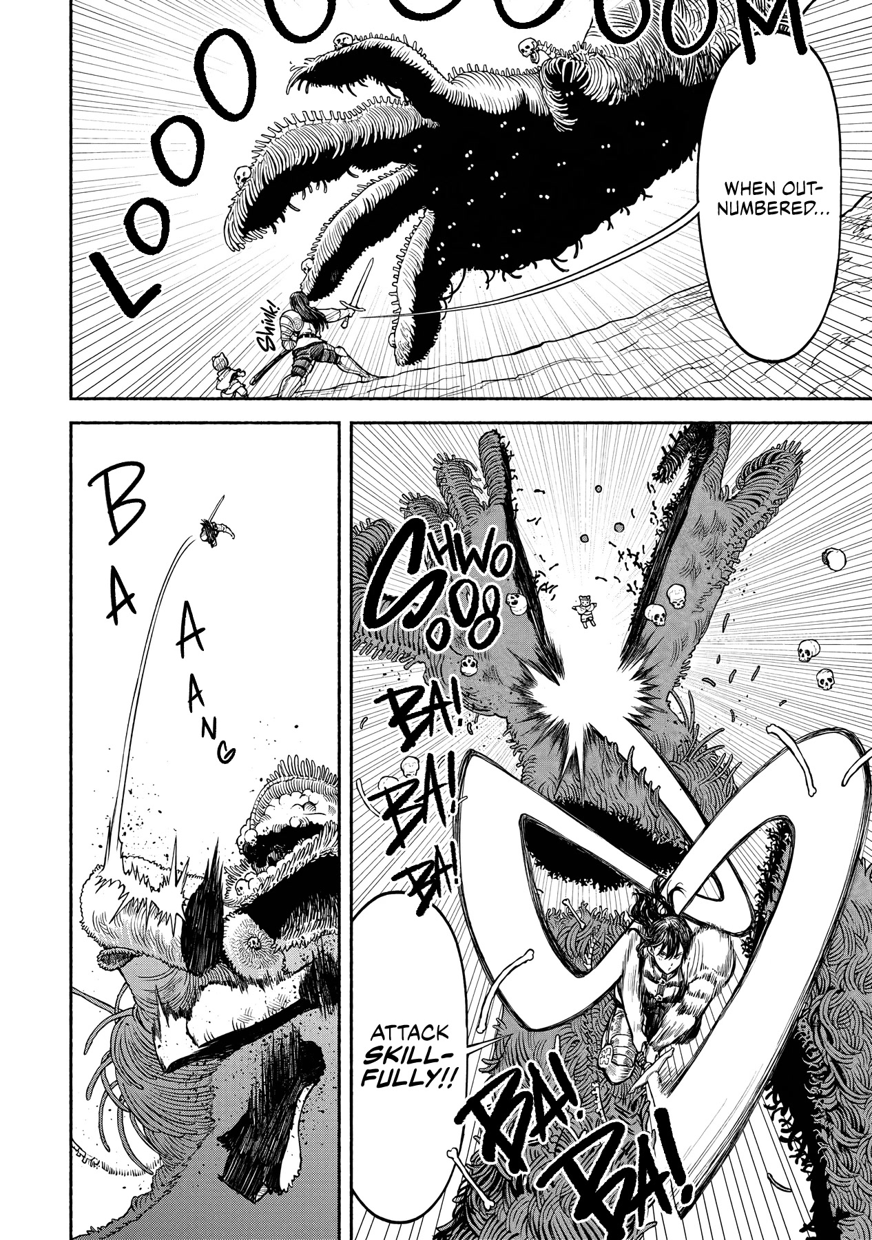 Female Knight and the Kemonomimi Child Chapter 16 page 9 - Chapter 16: Roaming Skeletons