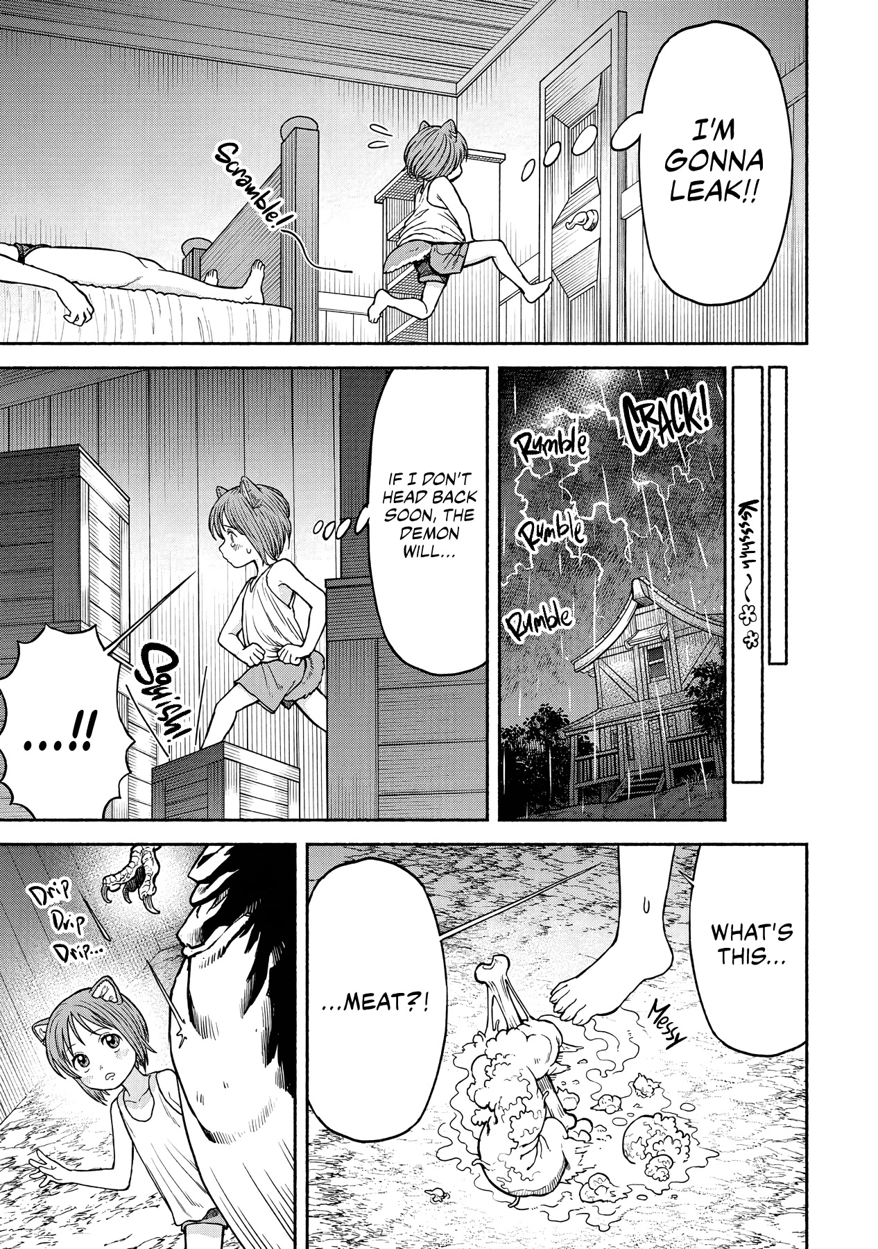 Female Knight and the Kemonomimi Child Chapter 17 page 5 - Chapter 17: Creepy Superstition