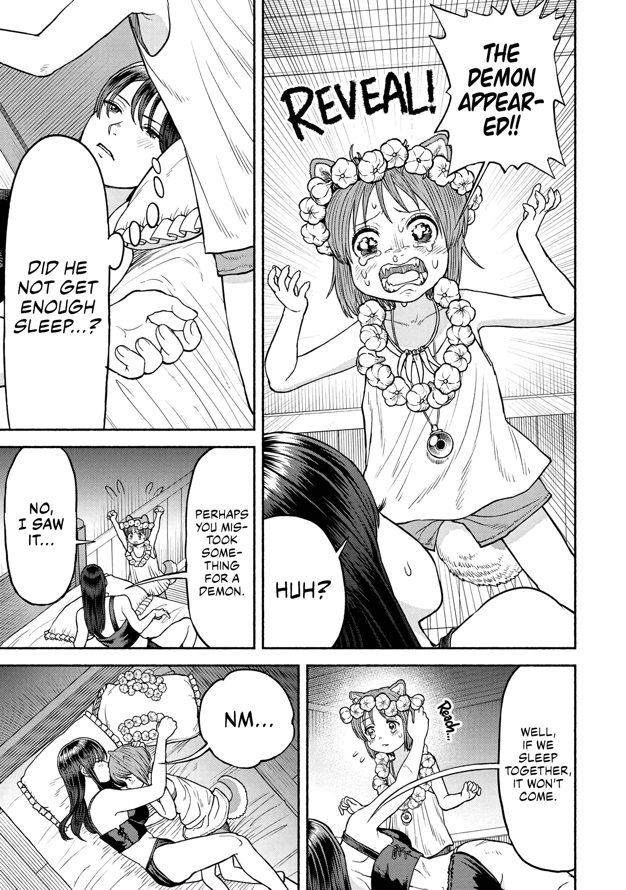 Female Knight and the Kemonomimi Child Chapter 17 page 7 - Chapter 17: Creepy Superstition