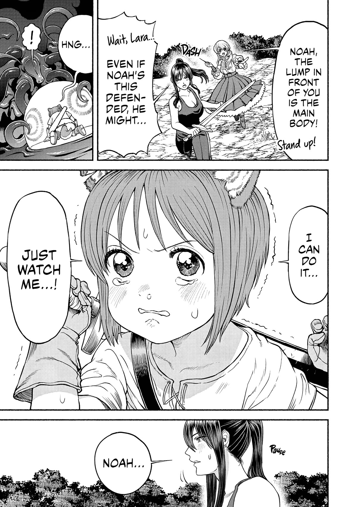 Female Knight and the Kemonomimi Child Chapter 18 page 10 - Chapter 18: Display of Power?!