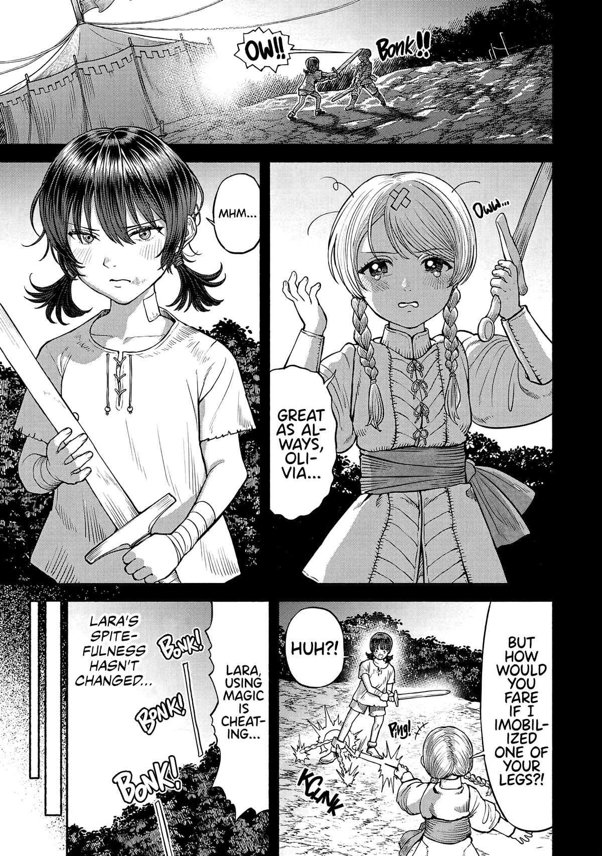 Female Knight and the Kemonomimi Child Chapter 18 page 6 - Chapter 18: Display of Power?!