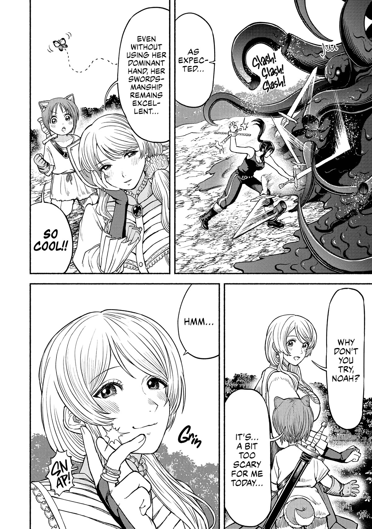 Female Knight and the Kemonomimi Child Chapter 18 page 7 - Chapter 18: Display of Power?!