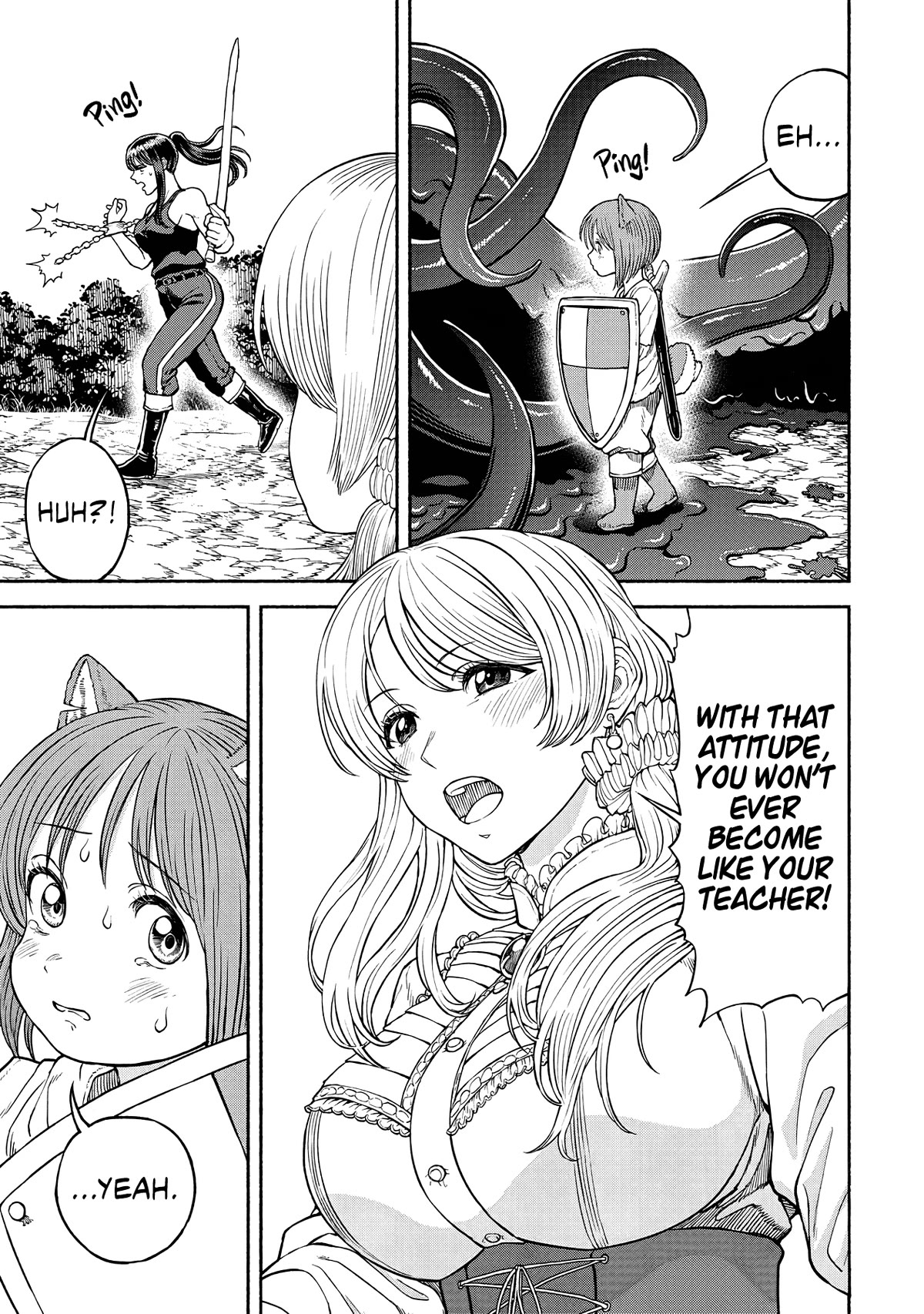 Female Knight and the Kemonomimi Child Chapter 18 page 8 - Chapter 18: Display of Power?!