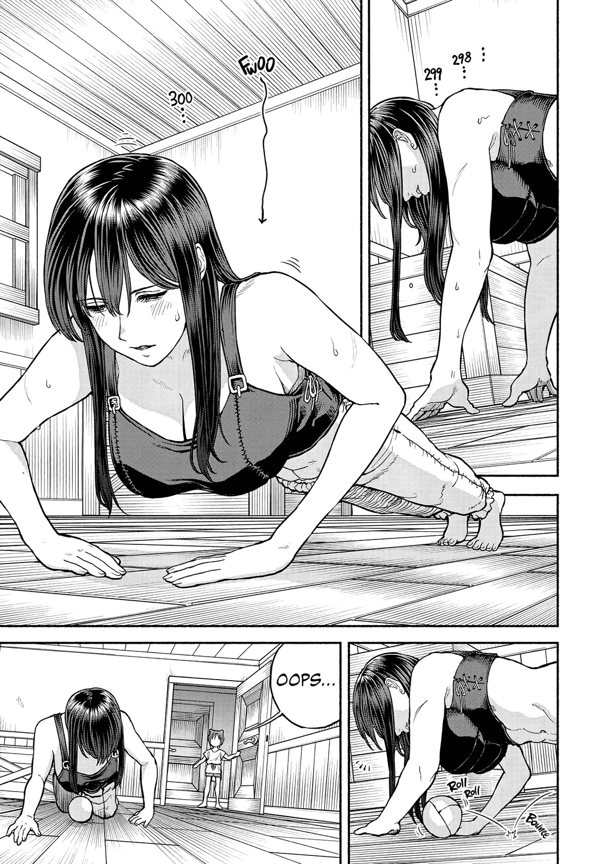 Female Knight and the Kemonomimi Child Chapter 19 page 1 - Chapter 19: Strength Training Start♪