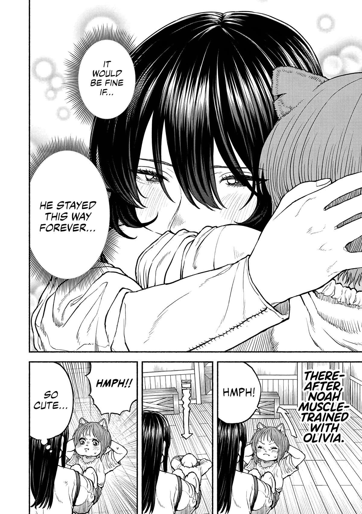 Female Knight and the Kemonomimi Child Chapter 19 page 10 - Chapter 19: Strength Training Start♪