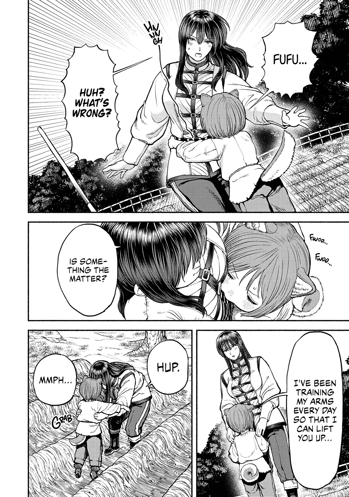 Female Knight and the Kemonomimi Child Chapter 19 page 6 - Chapter 19: Strength Training Start♪